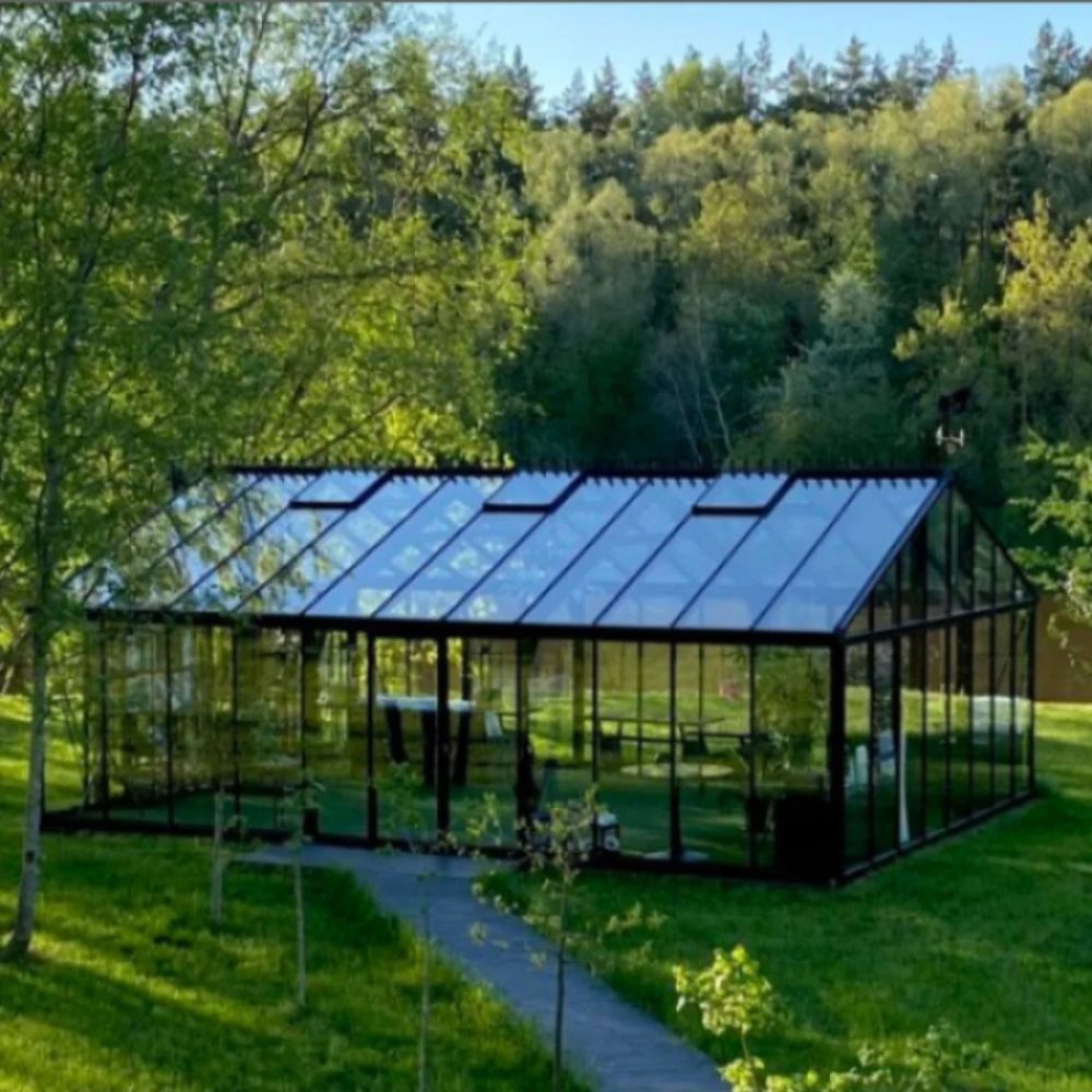 Exaco Janssens | Gigant Large Luxury Greenhouse with 4mm Tempered Glass Glazing