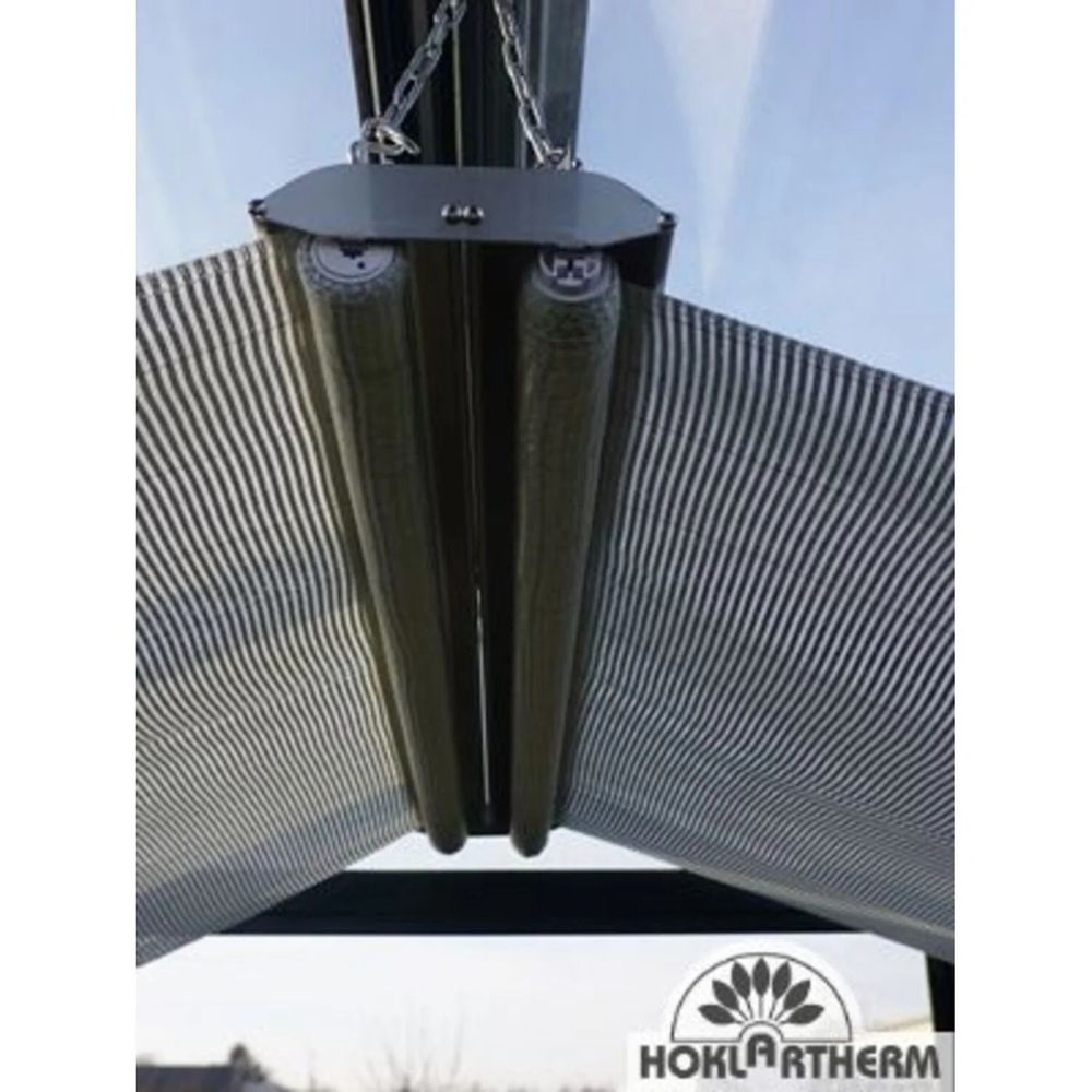 Hoklartherm Gigant Retractable Roll-Up Shade Cloth for Greenhouses