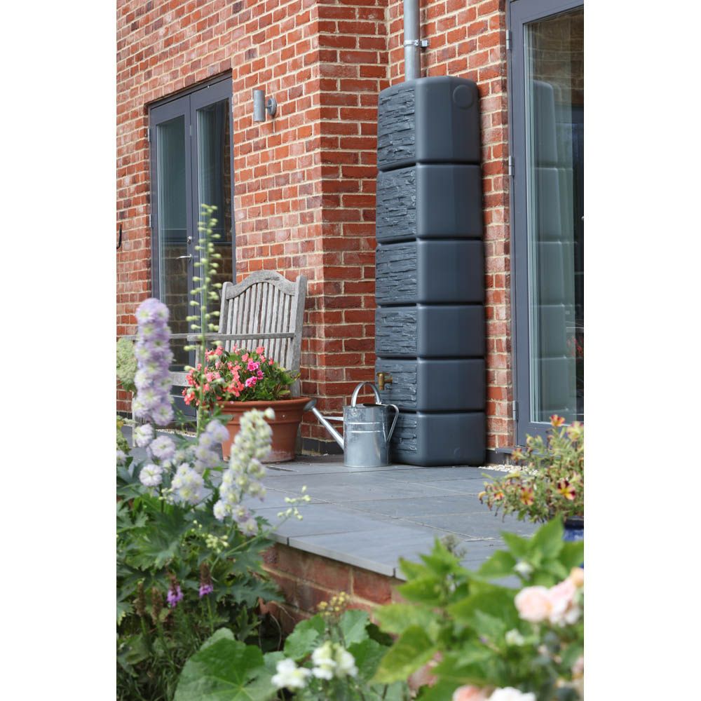 Exaco Slim Stone Décor 330L / 87 gallon Grey