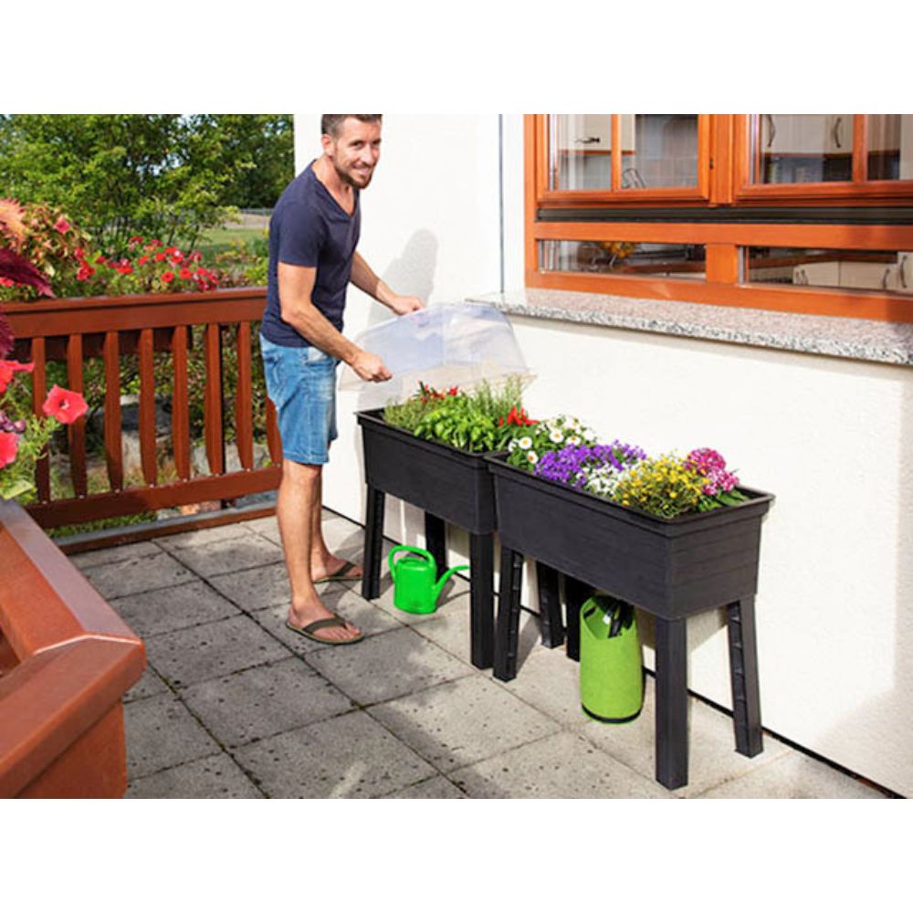 Exaco Balcony Raised Bed Planter