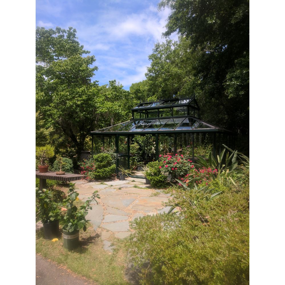 Janssens  Cathedral Victorian Greenhouse with Large Cupola