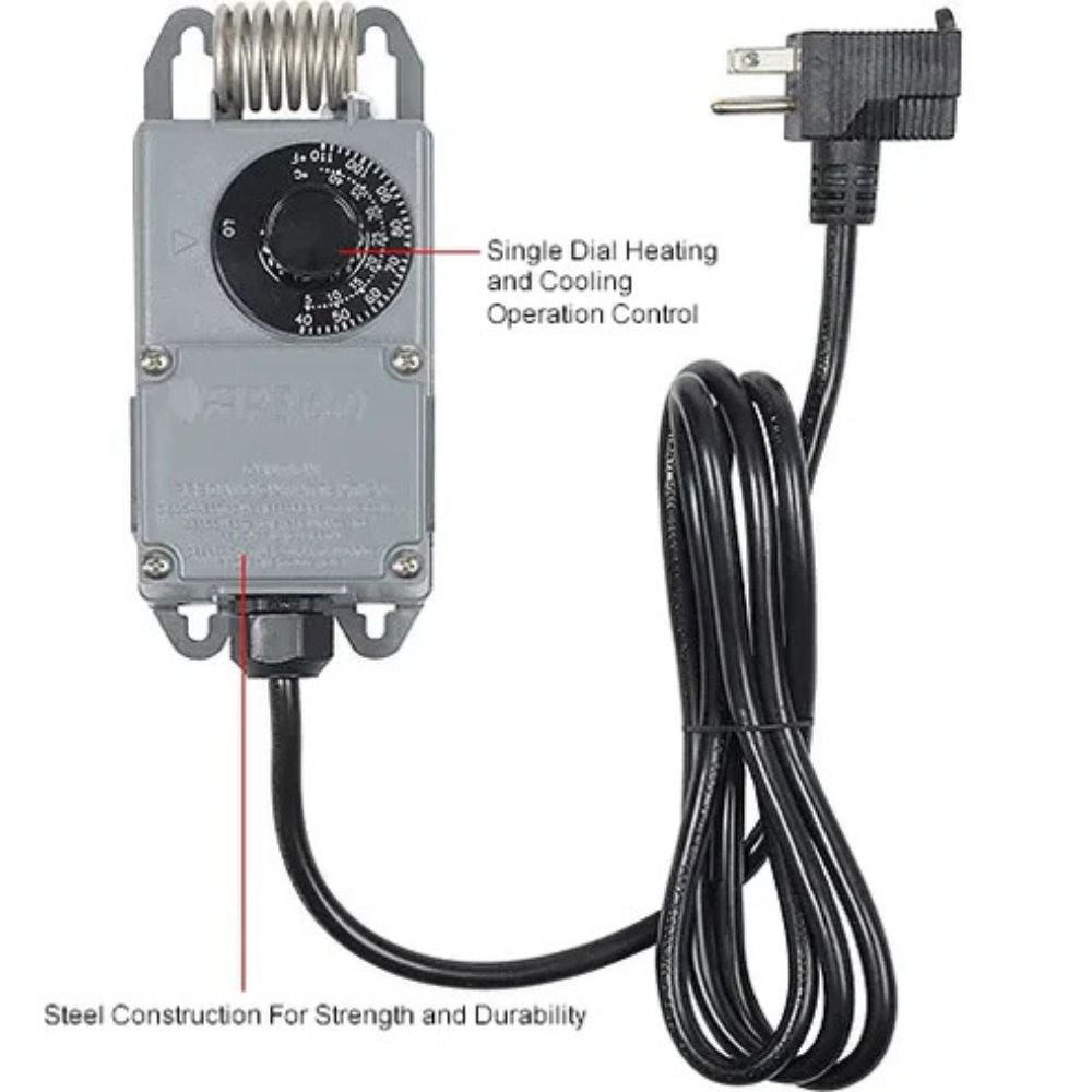 Exaco Manual Commercial Quality Thermostat