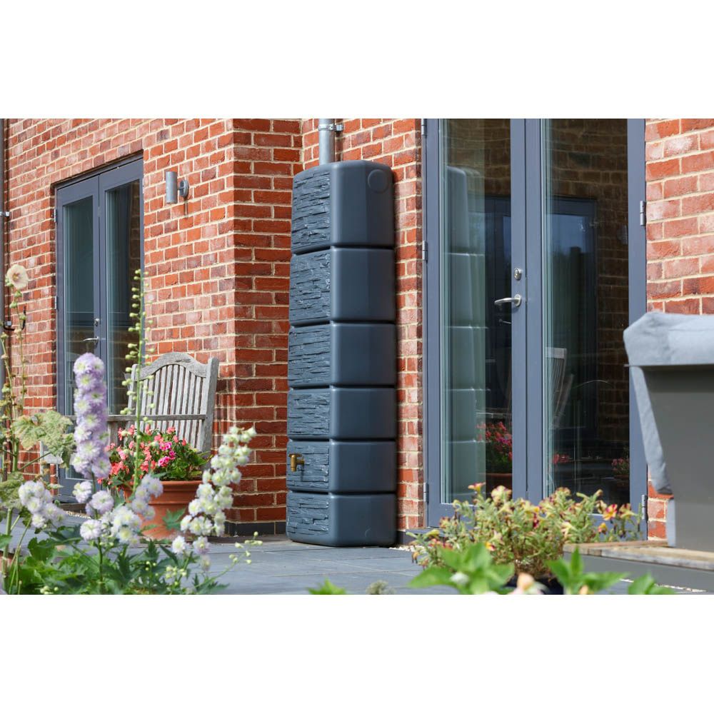 Exaco Slim Stone Décor 330L / 87 gallon Grey