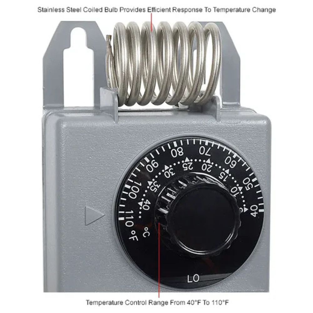 Exaco Manual Commercial Quality Thermostat