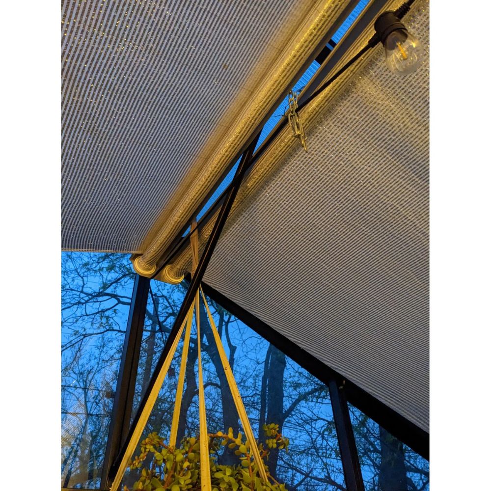 Hoklartherm Gigant Retractable Roll-Up Shade Cloth for Greenhouses