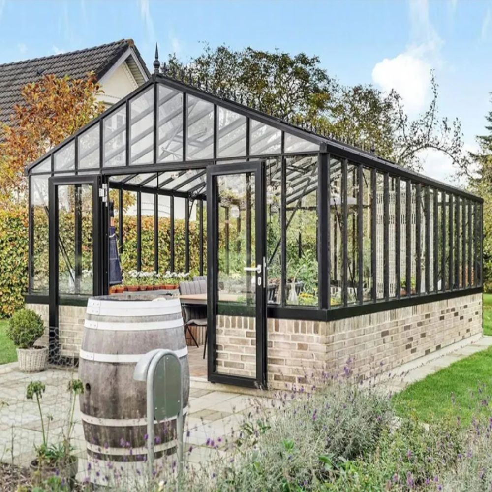 Exaco Janssens | Gigant Large Luxury Greenhouse with 4mm Tempered Glass Glazing