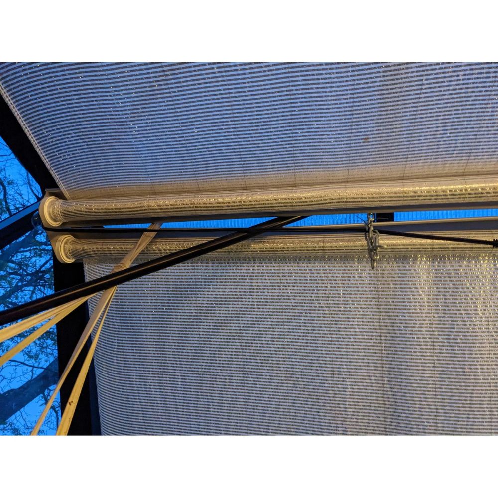 Hoklartherm Gigant Retractable Roll-Up Shade Cloth for Greenhouses
