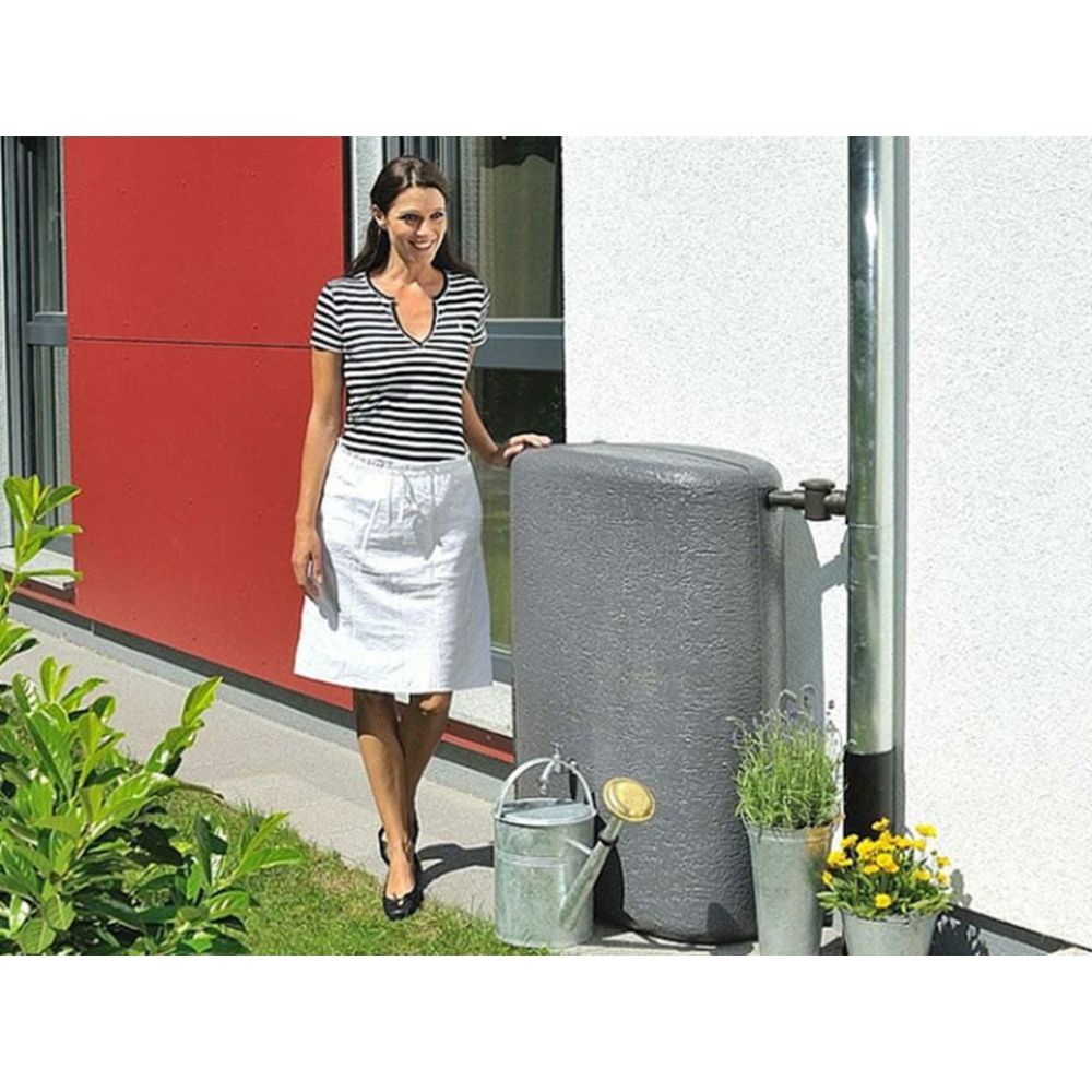 Exaco Terranova Oval Rain Barrel 277 L / 73 Gallon