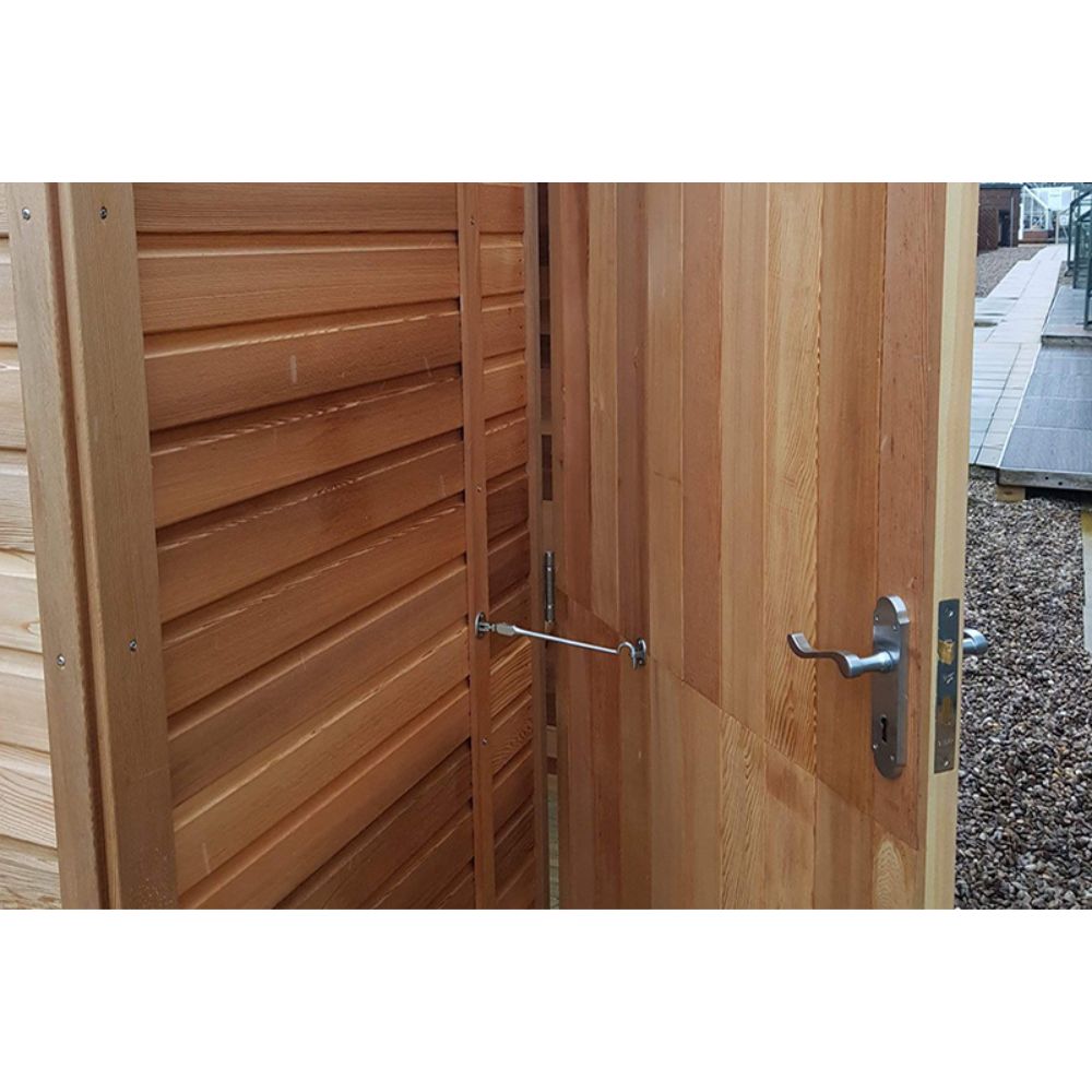 Alton Fusion 10 Cedar Greenhouse and Storage Shed Combo