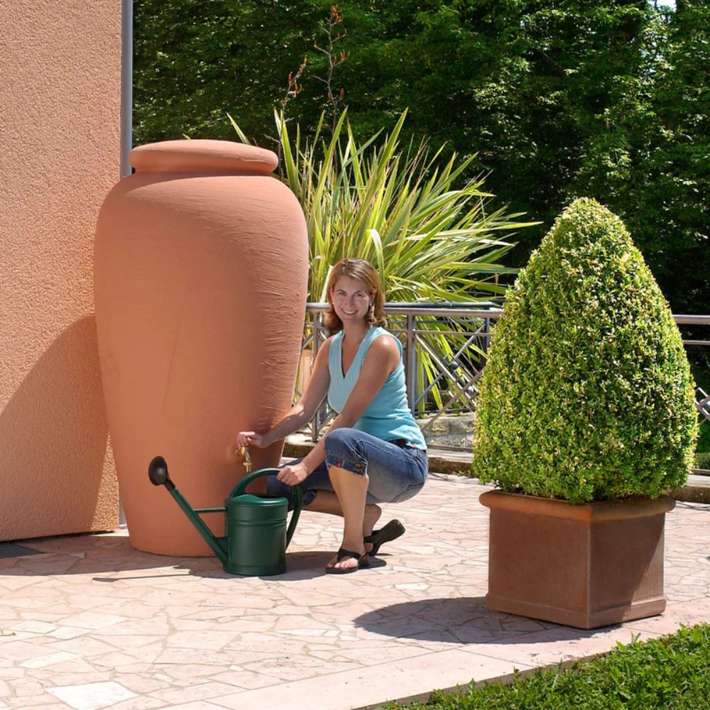 Exaco Large Venetia (Amphora) Rain Barrel 500 L / 133 Gallon