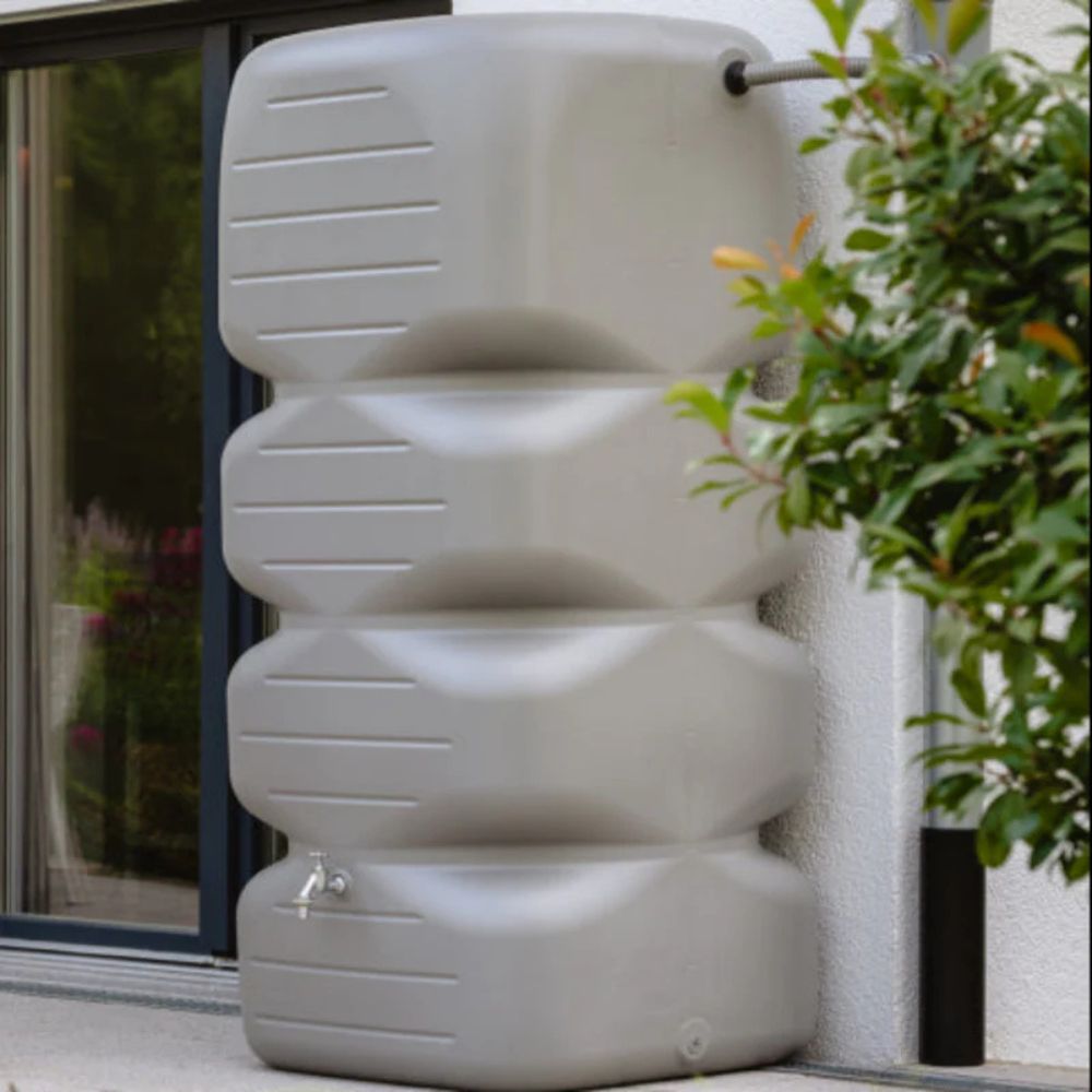 Exaco CUBUS Garden Tank 1000L / 264 Gallon GREY