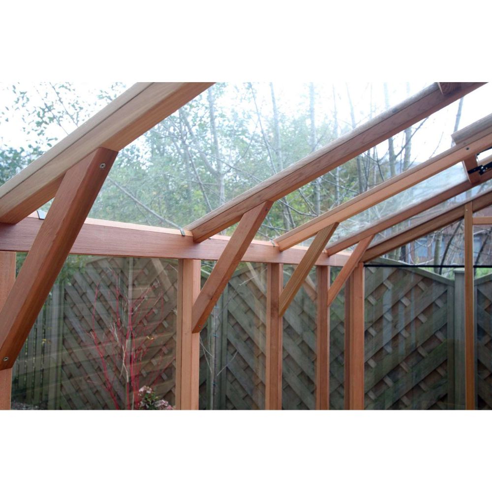 Alton Fusion 10 Cedar Greenhouse and Storage Shed Combo