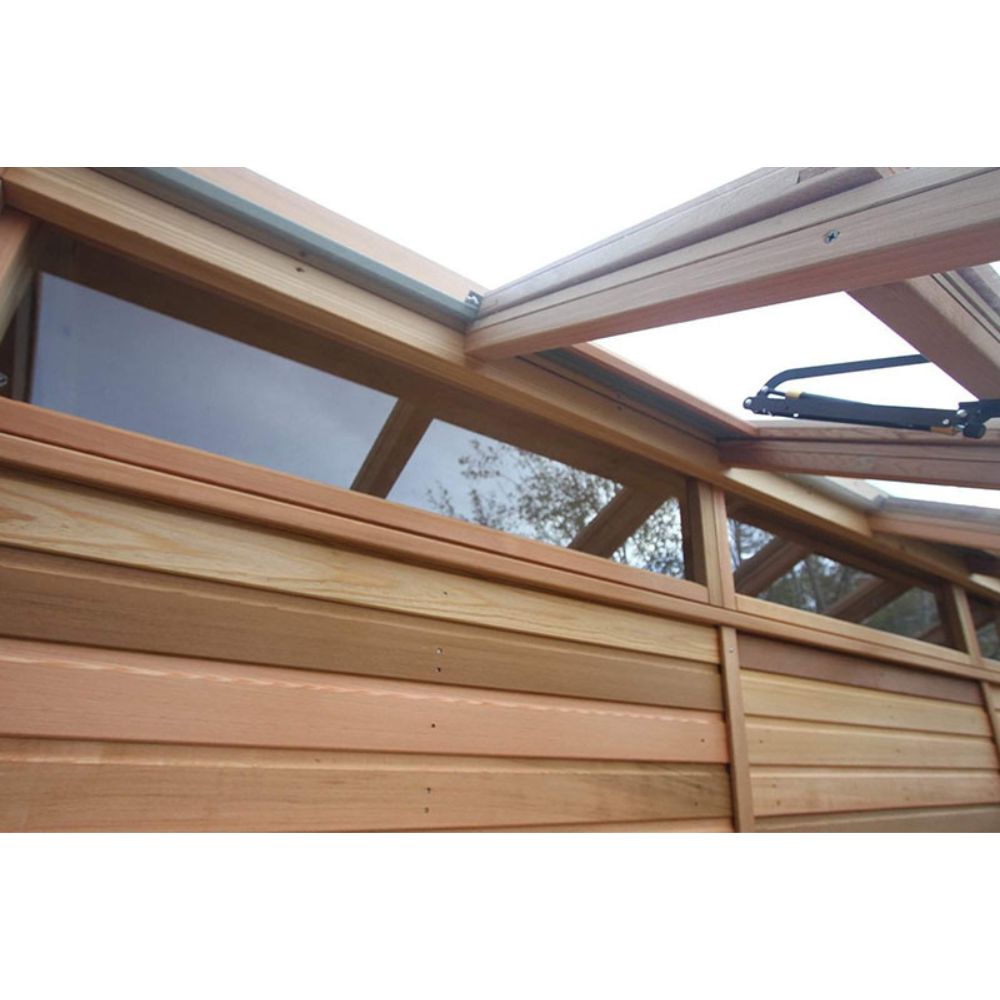 Alton Fusion 10 Cedar Greenhouse and Storage Shed Combo