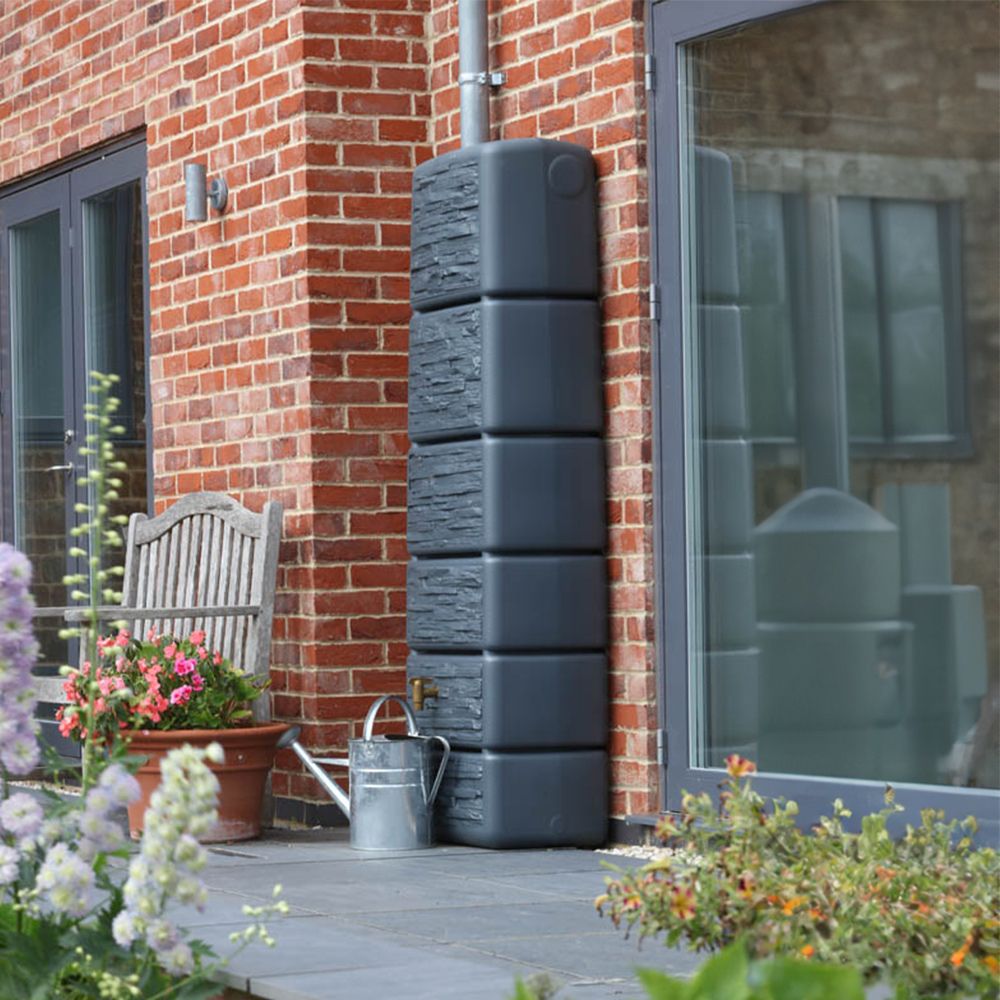 Exaco Slim Stone Décor 330L / 87 gallon Grey