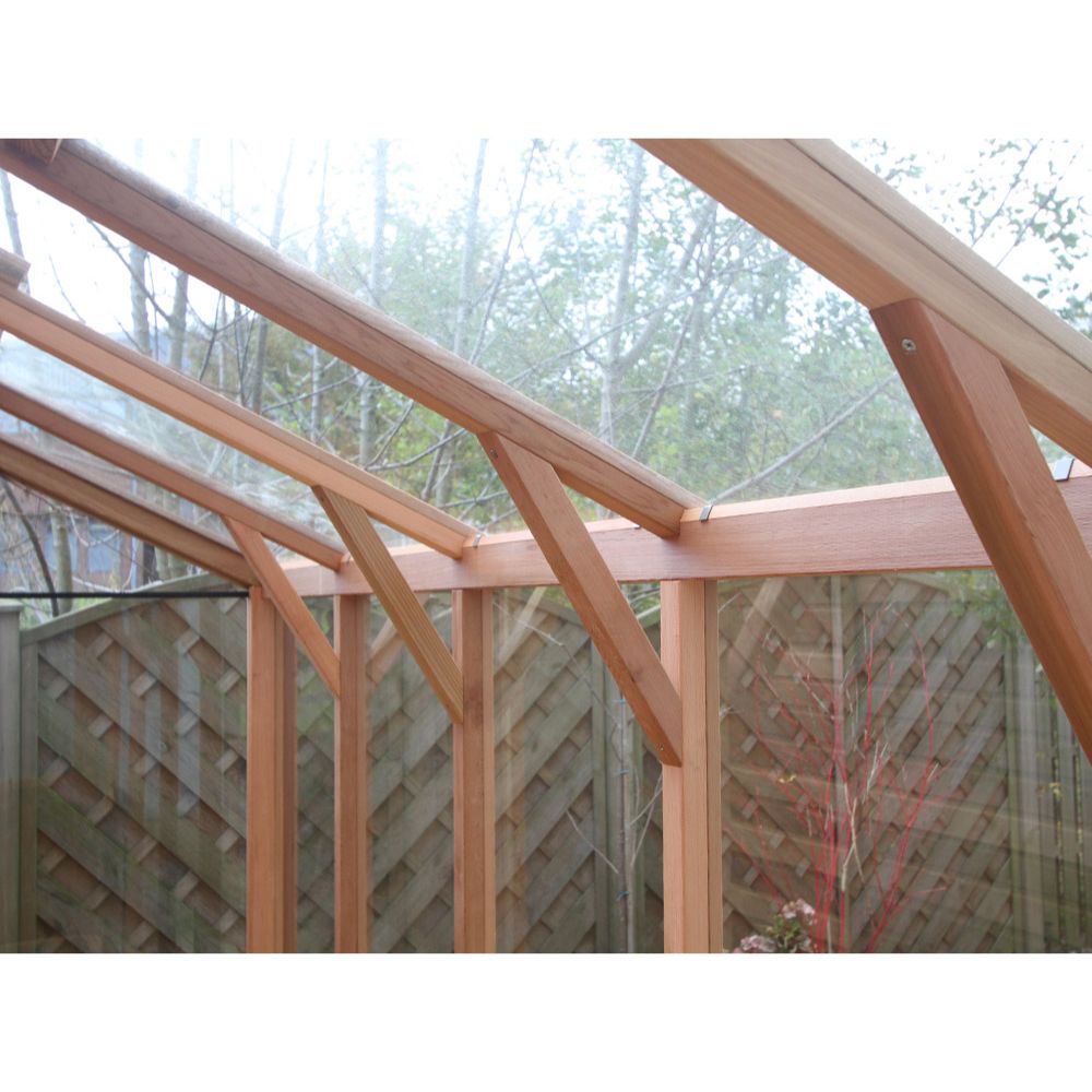 Alton Fusion 10 Cedar Greenhouse and Storage Shed Combo