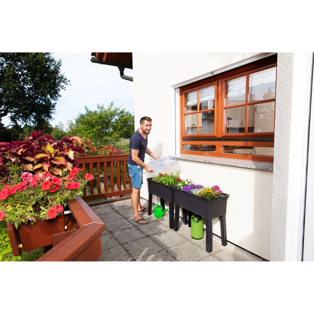 Exaco Balcony Raised Bed Planter