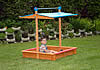 Exaco Felix Sandbox With Adjustable Roof
